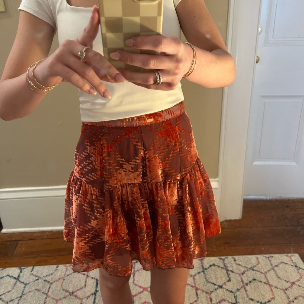 Velvet Urban Outfitters Mini Skirt